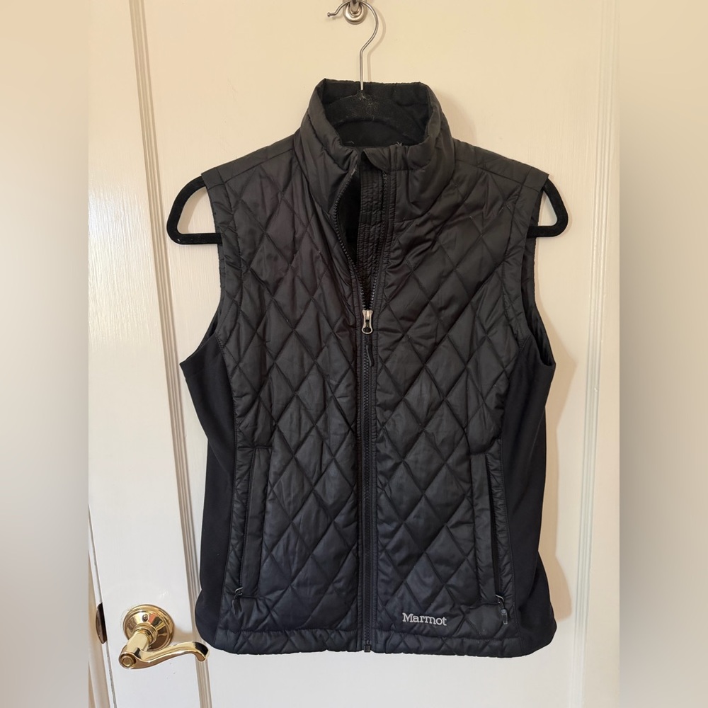 Marmot Women's black Quilted puffer Vest